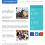 Screen shot of the Gainsborough & District Welfare Community Association Ltd website.