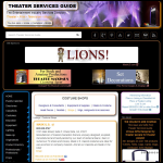 Screen shot of the Theatrical Educational Services Ltd website.
