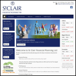 Screen shot of the St Clair Investments Ltd website.