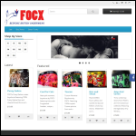 Screen shot of the Foxc Ltd website.