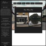 Screen shot of the St James Restaurant (Bushey) Ltd website.