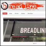 Screen shot of the Breadline website.
