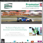 Screen shot of the Promotor Industries International Ltd website.