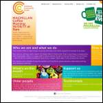 Screen shot of the The Castelnau Centre Project website.