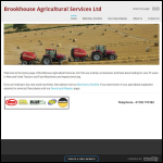 Screen shot of the Brook House Agriculture Ltd website.