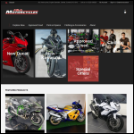 Screen shot of the J M S Motorcycles Ltd website.