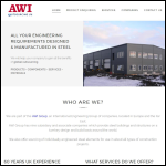 Screen shot of the Awi Outsourcing Ltd website.