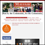 Screen shot of the The Strettons Mayfair Trust website.