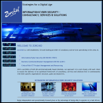 Screen shot of the Zorchid Ltd website.
