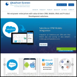 Screen shot of the Quadrant Windows Ltd website.
