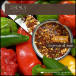 Screen shot of the Centaur Foods Ltd website.