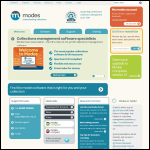 Screen shot of the Modes Users Association website.