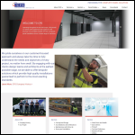 Screen shot of the Composite Panel Services Ltd website.
