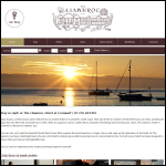 Screen shot of the Llawnroc Hotel Ltd website.