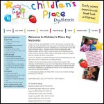 Screen shot of the The Childrens Place Ltd website.