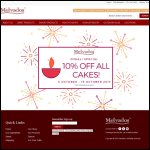 Screen shot of the Coffee & Cakes Ltd website.