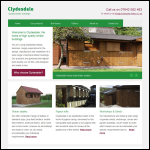 Screen shot of the Clydesdale Timber Products Ltd website.