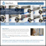 Screen shot of the Memtech Ltd website.
