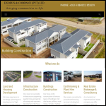 Screen shot of the Acacia House, Acacia Mews Ltd website.