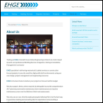 Screen shot of the Emerald House Global Engineering Ltd website.