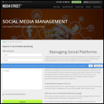 Screen shot of the Southbrook Media Management Ltd website.