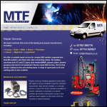 Screen shot of the Mtf Repairs Ltd website.
