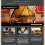 Screen shot of the The Cobbe Collection Trust website.