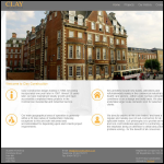 Screen shot of the Clay Construction (Huddersfield) Ltd website.