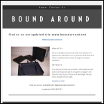 Screen shot of the Bound Around Ltd website.