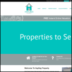 Screen shot of the Pine Properties (Gosport) Ltd website.