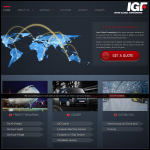 Screen shot of the Inter Global Forwarding Ltd website.