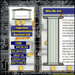 Screen shot of the Tabstone Services Ltd website.