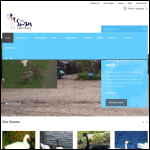 Screen shot of the The Swan Sanctuary Ltd website.