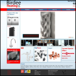 Screen shot of the Birdee Heating Ltd website.