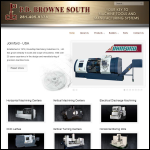 Screen shot of the Pd Browne Ltd website.