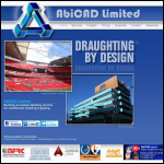 Screen shot of the Abicad Ltd website.