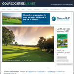 Screen shot of the Uk Golf Ltd website.