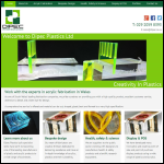 Screen shot of the Dipec Plastics Holding Ltd website.