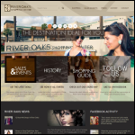 Screen shot of the River Oaks Ltd website.