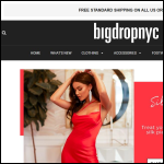 Screen shot of the Big Drop Ltd website.