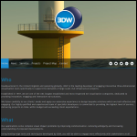 Screen shot of the 3d Web Technologies Ltd website.