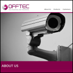 Screen shot of the Offtec Ltd website.