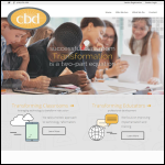 Screen shot of the Cbd Consulting Ltd website.