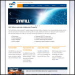 Screen shot of the Syntill8 Ltd website.