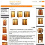 Screen shot of the Sahara Valley website.