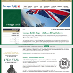 Screen shot of the George Tutill Ltd website.