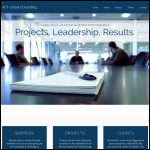 Screen shot of the Act Global Consulting Ltd website.