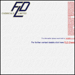 Screen shot of the FLD Chemicals Ltd website.