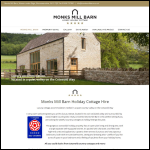 Screen shot of the Monks Mill Barn website.