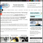 Screen shot of the Nitec (UK) Ltd website.